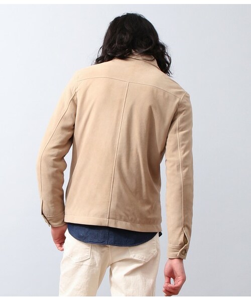 ADAM ET ROPE'（アダムエロペ）の「ゴートスエード シングルライダース