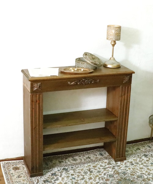 サリュ 目隠しマントルピース ブラウンsalut! 目隠しマントルピース