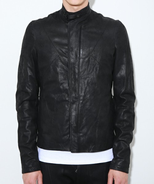 JULIUS ユリウス シームド ライダース レザージャケット 【公式通販】