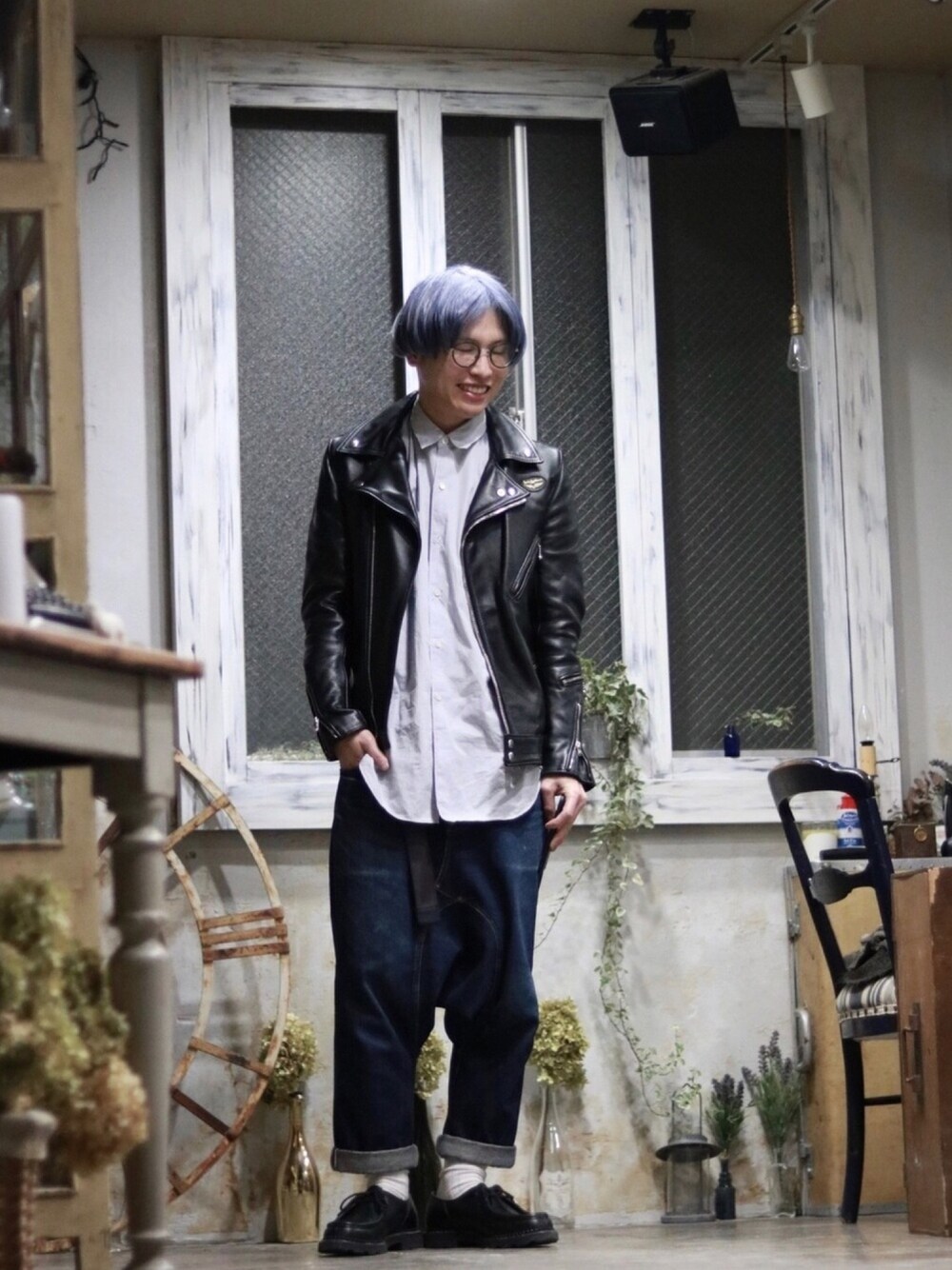 GANRYU COMME des GARCONS ハーフ丈 サルエルパンツ S