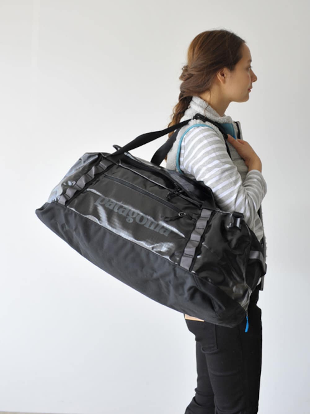 パタゴニア ブラックホールダッフル60L 60L】パタゴニア ブラック