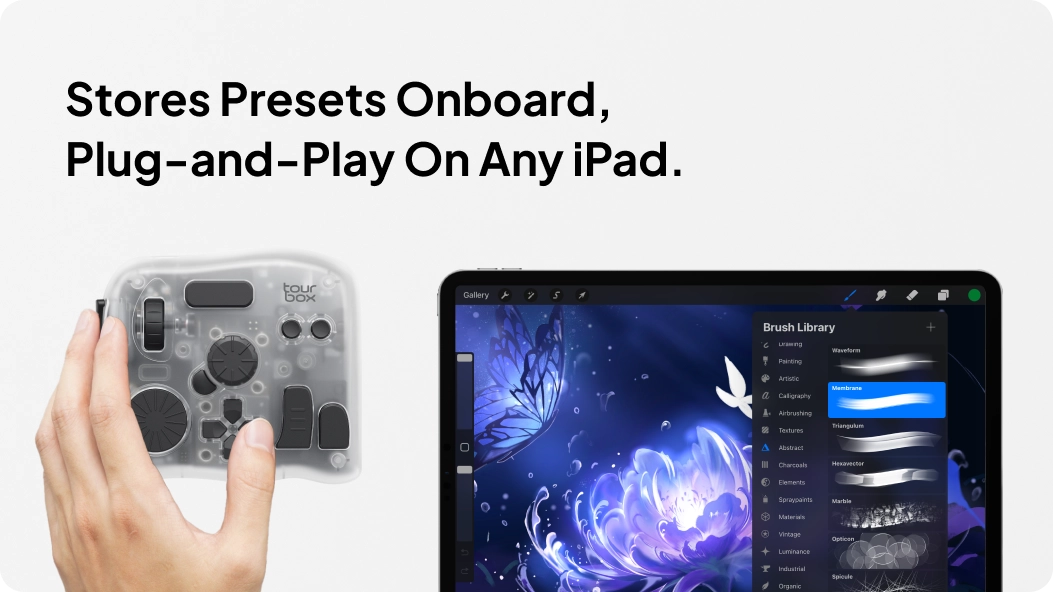 TourBox Elite Plus - The First iPad-Compatible Creative Console