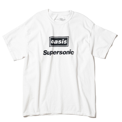 Supersonic 半袖T-shirt (White)/Mサイズ/Oasis