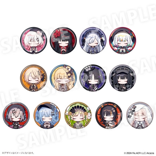 蓮見レイヤ】魔法少女ノ魔女裁判 缶バッジ キャラバッジコレクション