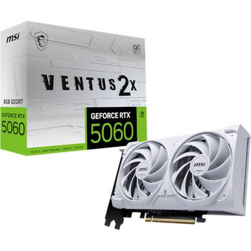 MSI エムエスアイ GeForce RTX 5060 8G VENTUS 2X OC WHITE｜ツクモ