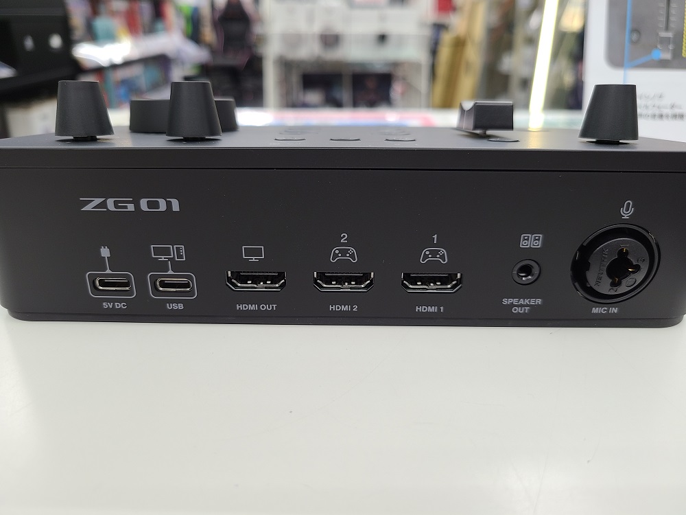 YAMAHA ヤマハ ZG01 Game Streaming Audio Mixer｜ツクモ公式通販サイト