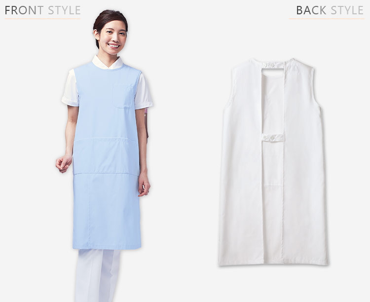 ノースリーブエプロン[男女兼用](71-74-531) | 住商モンブラン株式会社