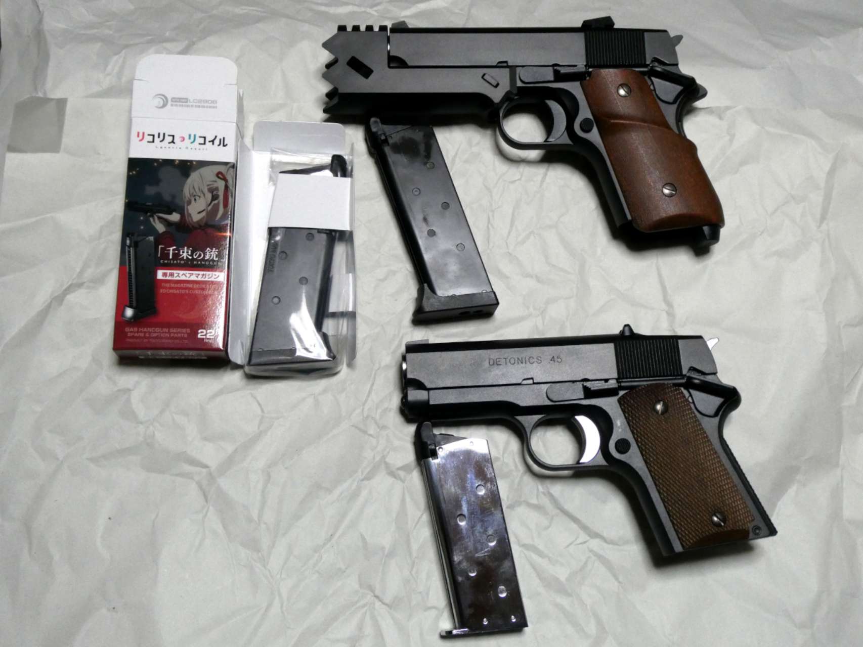 千束の銃＋専用マガジン ちさとの銃リコリスリコイル 東京マルイ