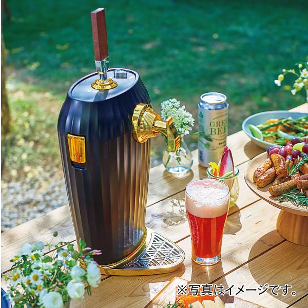 ビアホールのようなクリーミーな泡が楽しめる」超音波式カクテルビール