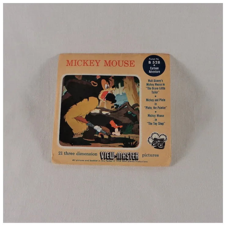 50s'カウボーイ、ミッキー転写紙セット Set of 3 Mickey Mouse View