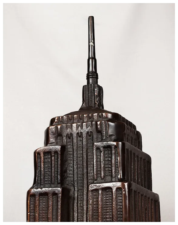 empire state building antique vintage
