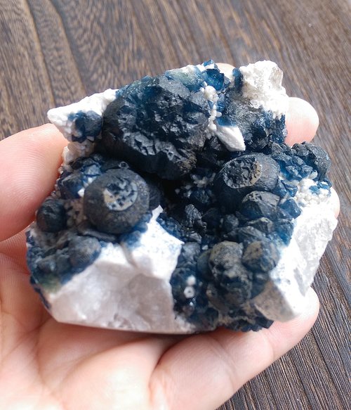 美透過！】ブルーベリーフローライト 内モンゴル 蛍石 【公式通販】