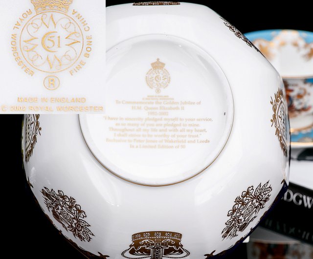 箱付き ロイヤルウースター 2002年 エリザベス女王 即位50周年記念