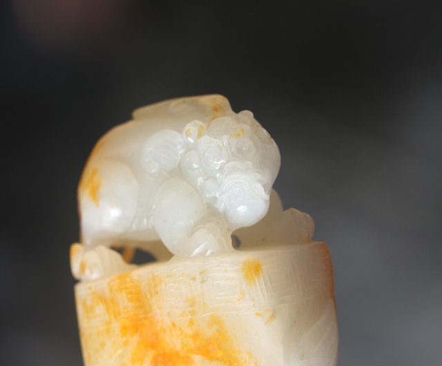 免運7 折】【府上有龍】新疆和田玉手玩件男款玉珮鎮宅闢邪平安玉石手把