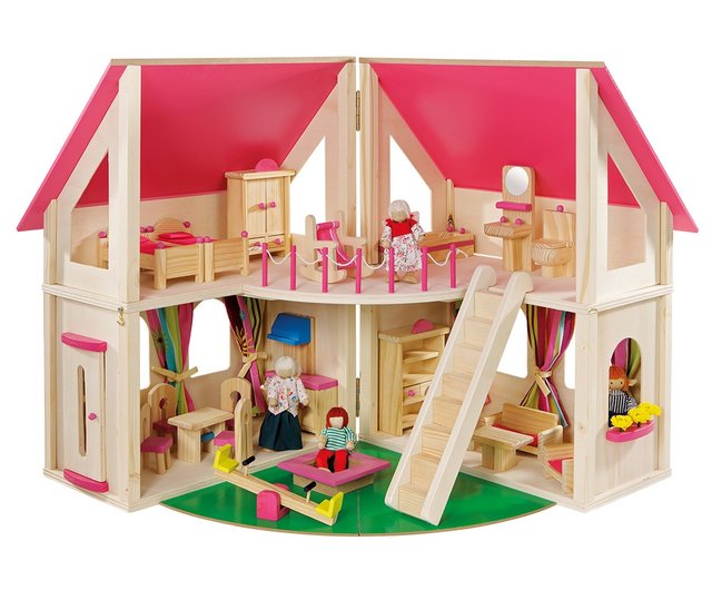 台湾 開けゴマ。開閉式木製ドールハウス howatoys - Pinkoi