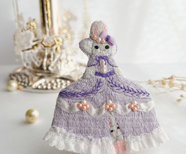 マダム・ボンボニエールのブローチ - ショップ L-azare ブローチ - Pinkoi