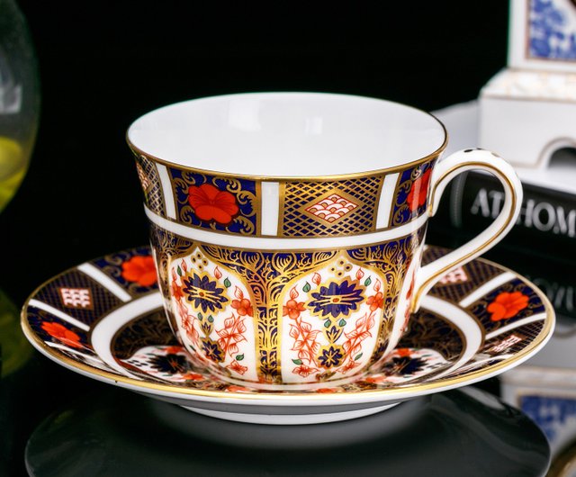 台湾 英国製 ロイヤルクラウン ダービー 伊万里 1128 高級ボーン