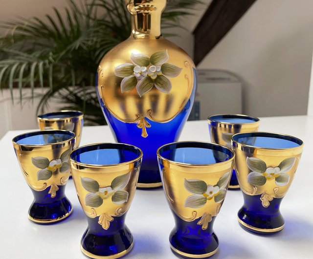 ボヘミアングラス デカンタ 新品 ボヘミア クリスタルグラス