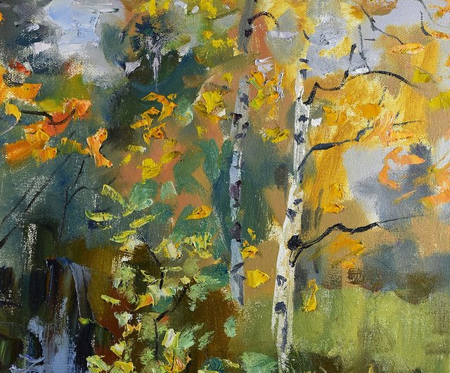 絵画 820 油絵/抽象画風/自然のパターン/樹皮/S10号 抽象的なカラフル