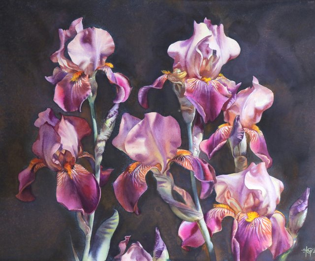 絵画 アイリス 人気アーティスト