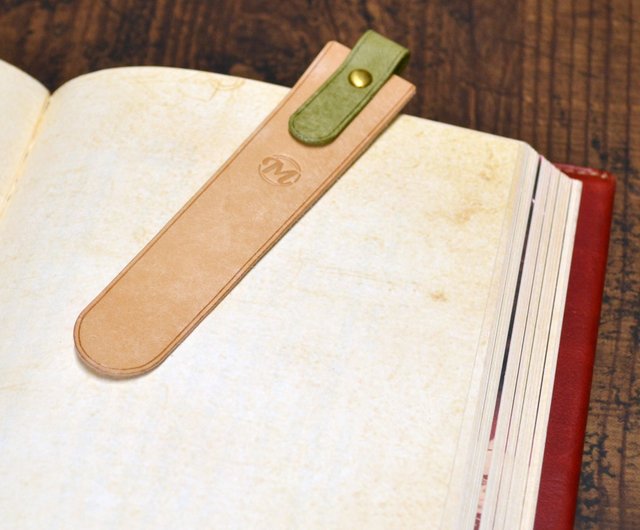 革のしおり ブックマーカー ブックマーク 栞 Marubayashi | しおり