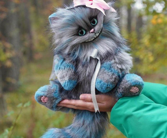 送料無料】ロシア 帽子をかぶったチェシャ猫 Monkey Business Toys