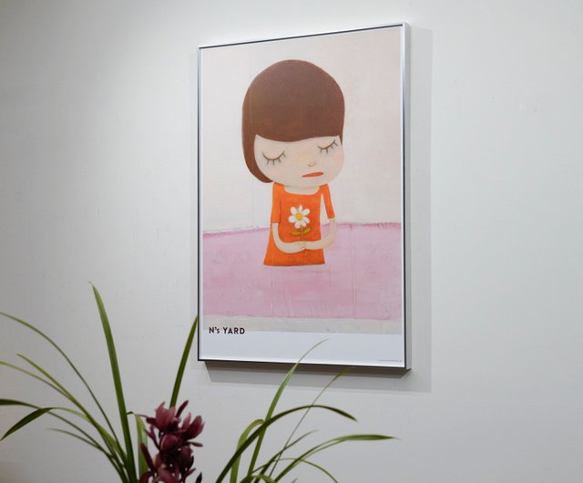 新品 絶版 希少 奈良美智 オーストラリア企画展 公式ポスター① 奈良