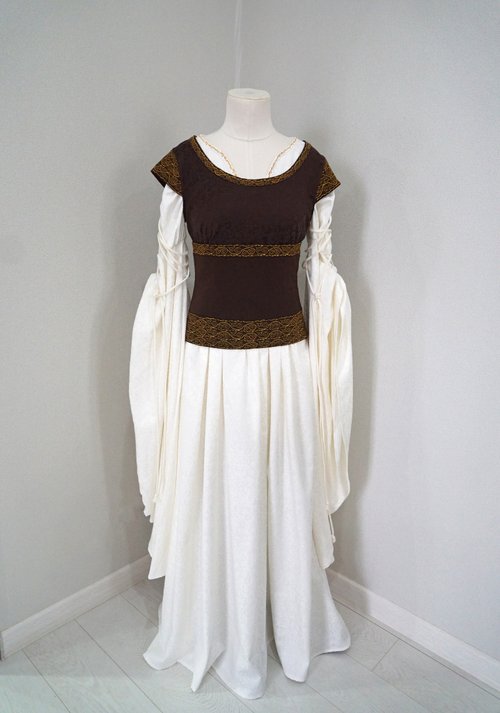 ロシア エオウィン シールドメイデン コスプレドレス - ロード・オブ