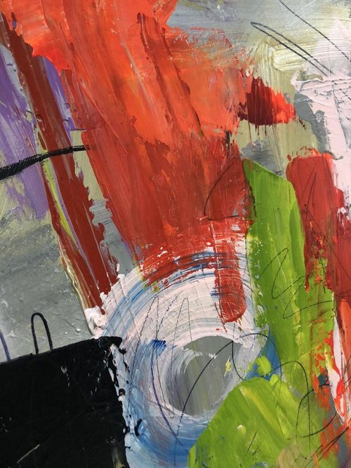 アクリル画テクスチャーアートno.105抽象画キャンバスアートパネル秋