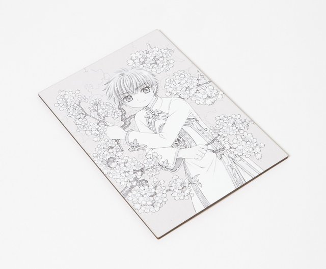 カードキャプターさくら クリアカード編 ウッドポストカード 李小狼