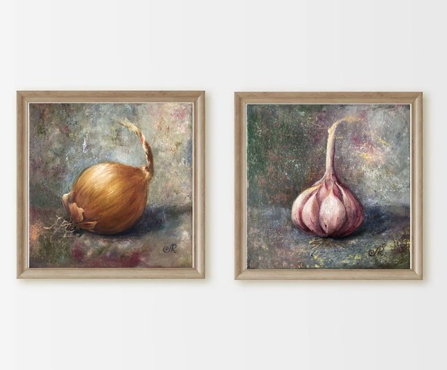 野菜たち 油絵 ＜お値段ご相談ください＞ 野菜たち 油絵 ＜お値段ご