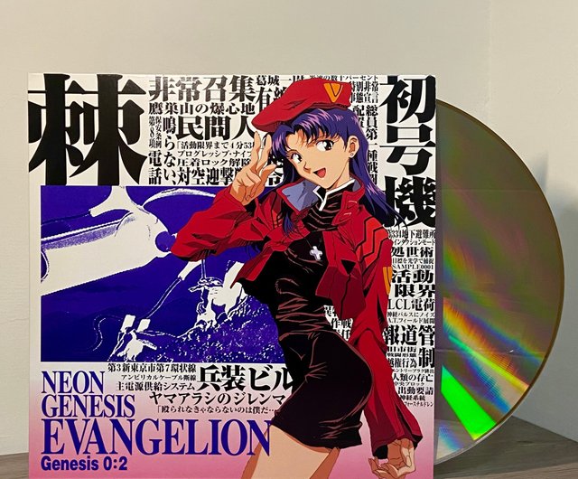 新世紀エヴァンゲリオン 葛城ミサト SEGA セガ B2 ポスター ◯ 200mk