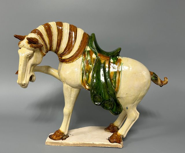 台湾 唐三彩馬の置物 コレクター - Pinkoi