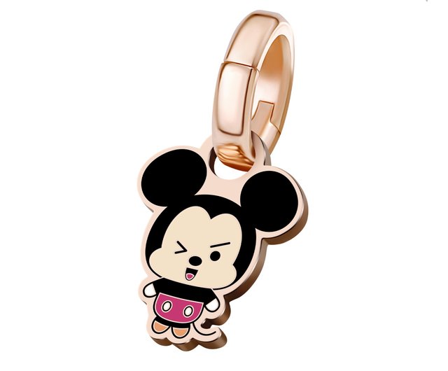 ブレスレット ミッキー&ミニー レア 新品 缶バッジ 付き ブレスレット