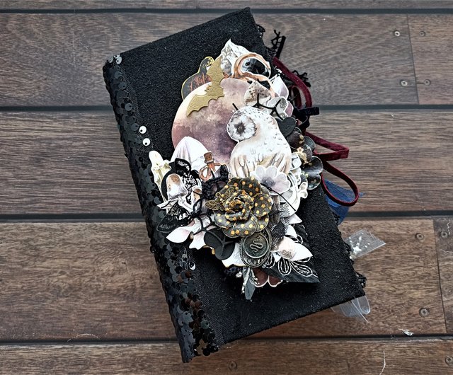 ジャンクジャーナルハロウィン魔女スカル