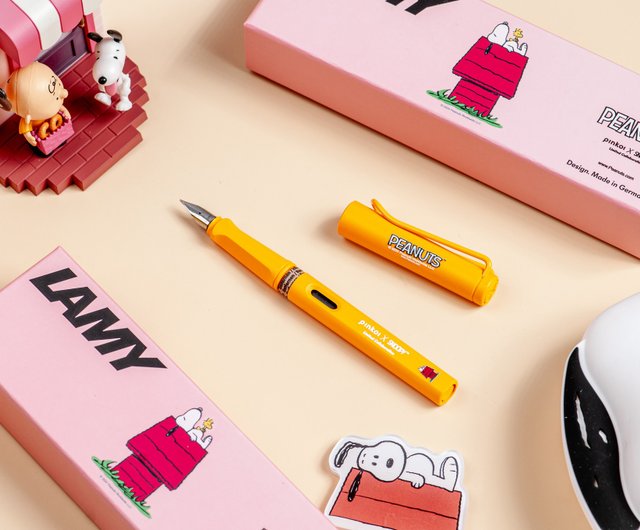 台湾 *名入れ不可*【Pinkoi x SNOOPY】LAMY 万年筆 / safari
