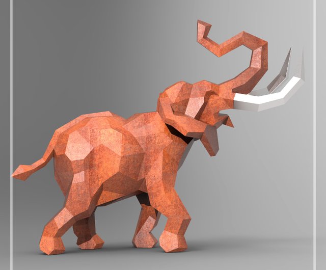 TENGAone Fabrication⁄Elephant_P Print takashi Fabrication