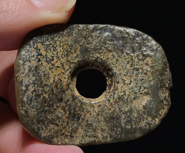 旧蔵時代物文房具 文鎮万年の歳月が育んだ 魂の結晶高古玉 天然玉石