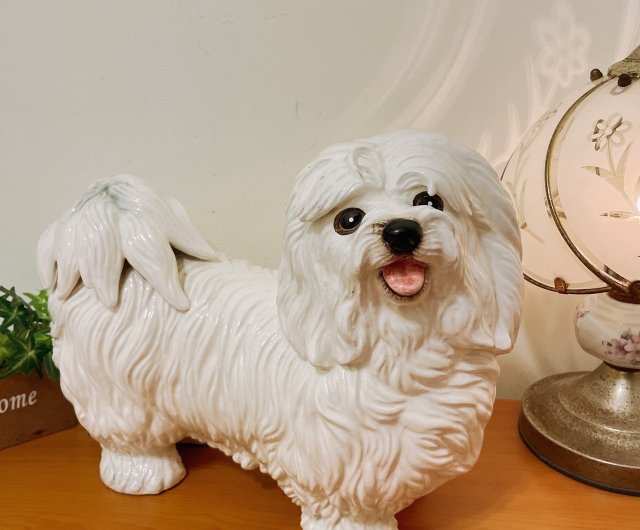 楽天市場】マルチーズ 置物の通販 サンディキャスト社製 マルチーズ