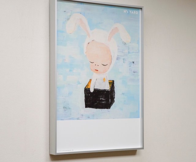 奈良美智のポスター オリジナル】奈良美智「Little Bunny in the box