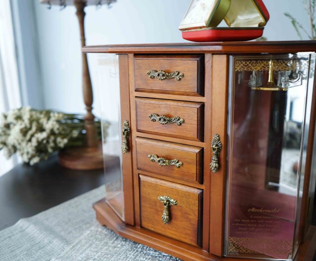 台湾 日本の食料品 - 木製六角形収納キャビネット ミュージック