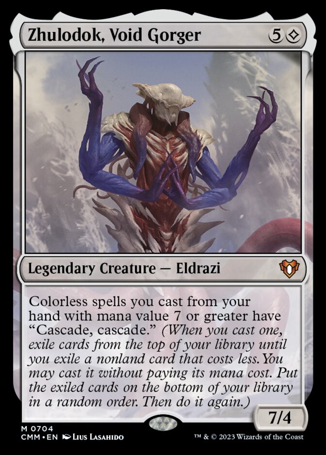 Zhulodok Void Gorger, Commander Masters:Foil (CMM) Price History
