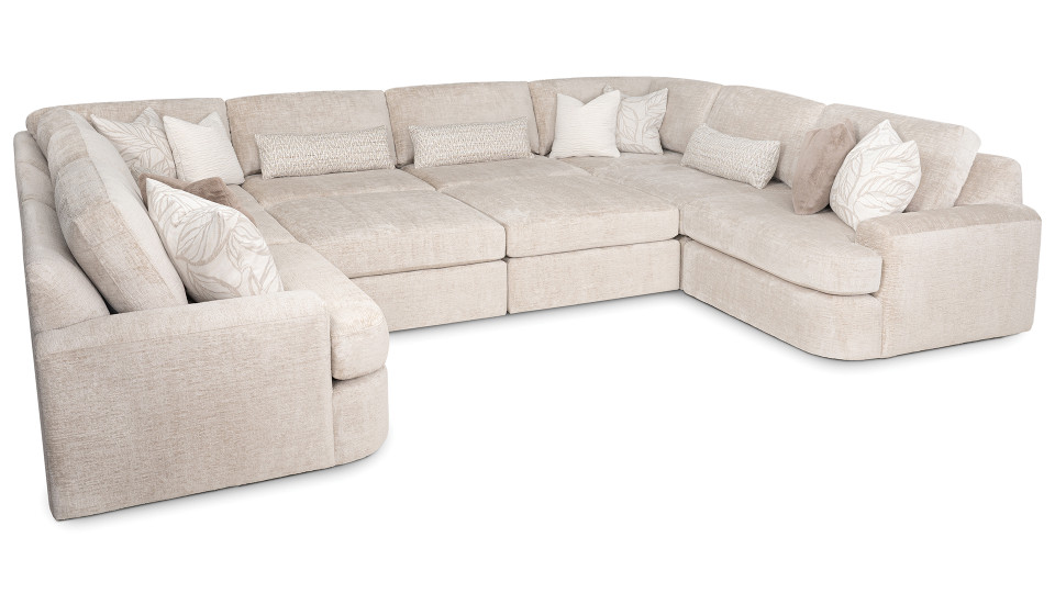 SMITH 209 MODULAR SECTIONAL - STYLE 2 | SMITH BROTHERS COLLECTION