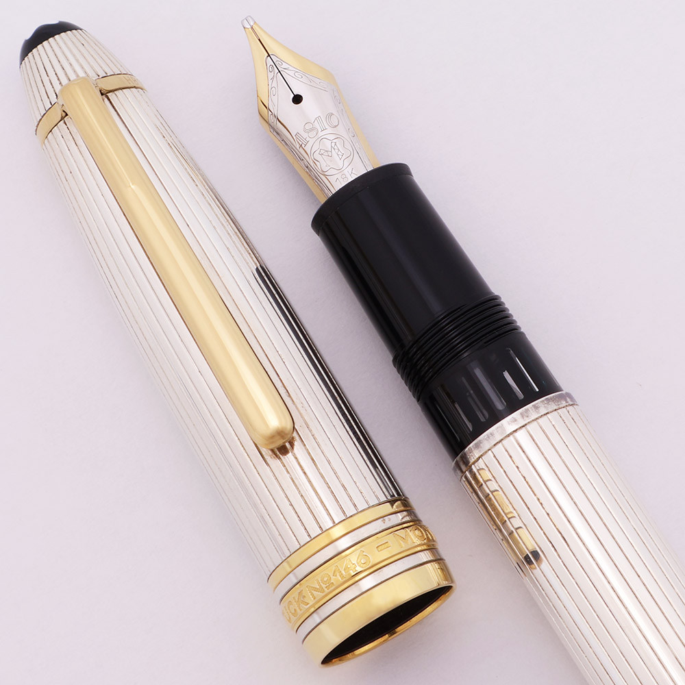 ◎MONTBLANC モンブラン 万年筆 ペン先 14k 585 赤 箱付き