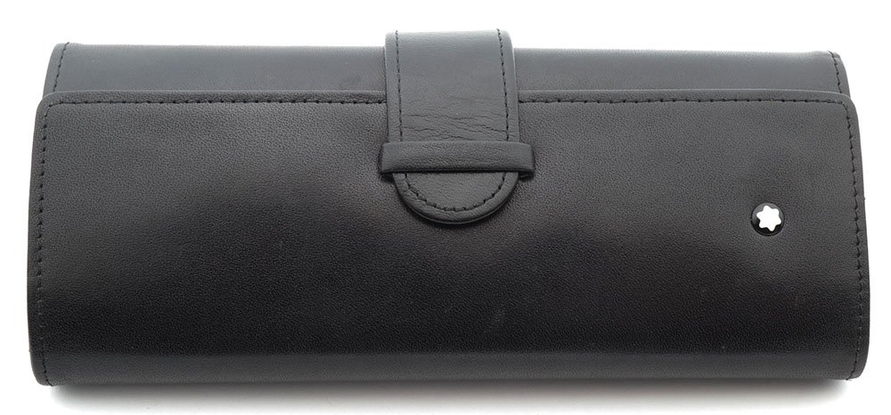 Montblanc 147のレザー ケース ブラック Montblanc 147のレザー ケース