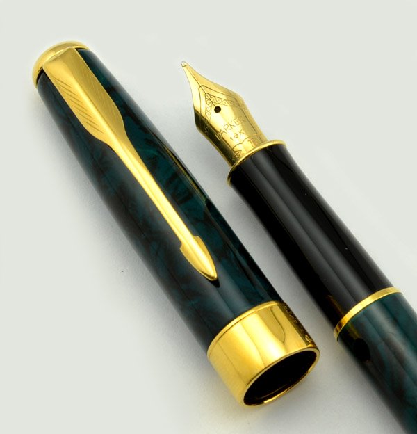 Parker SONNET 1998 Fountain Pen - Premier Green Laque, 18k Medium