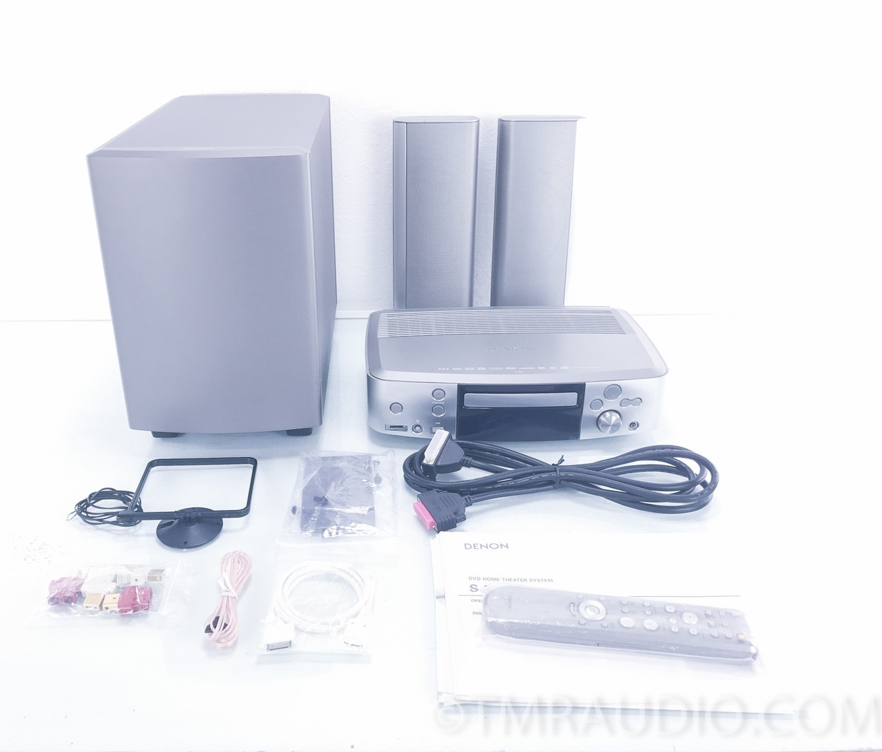 DENON デノン S-301 ホームシアターシ3本スピーカー 音響機材