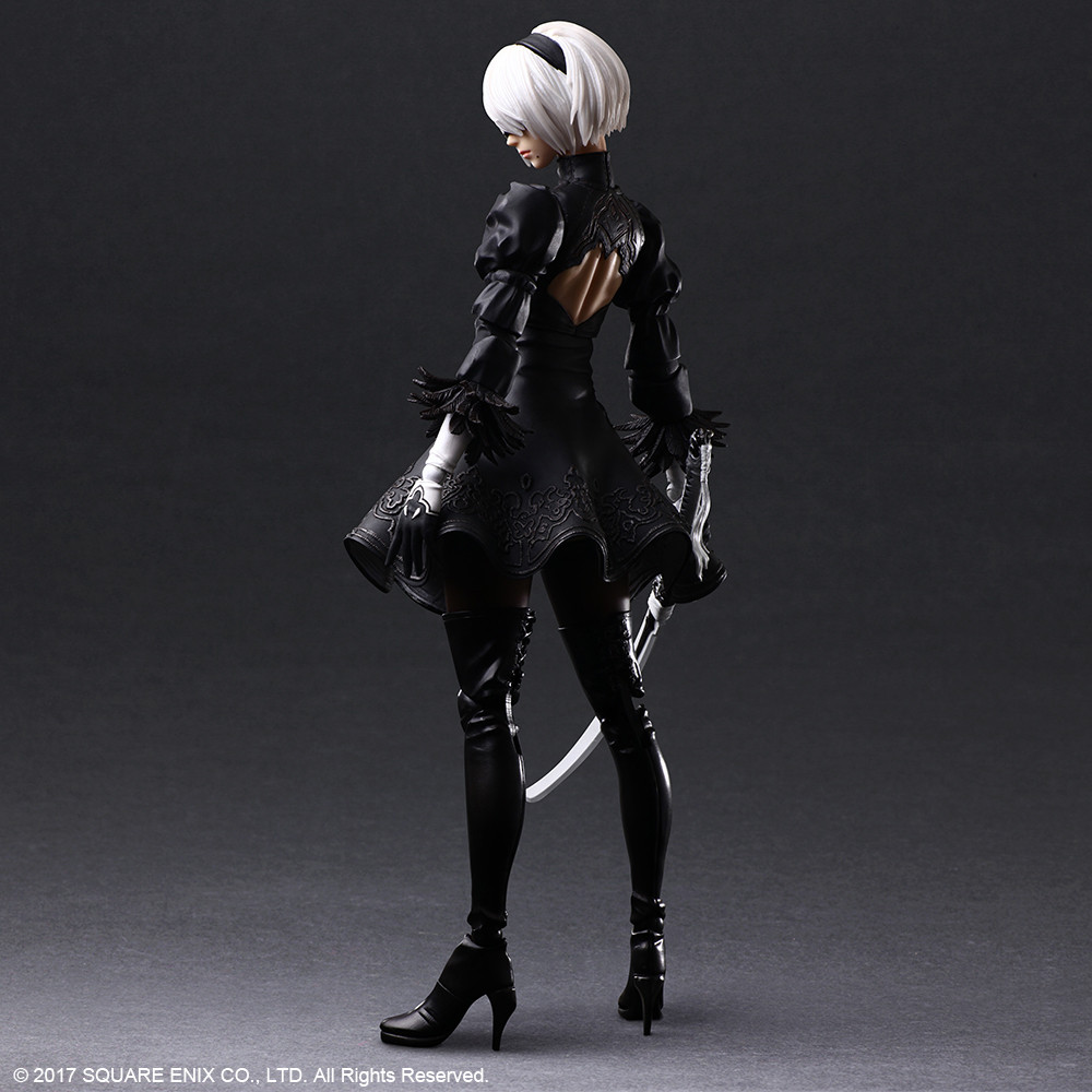 NieR:Automata PLAY ARTS KAI Action Figure 2B (YorRHa No. 2 Type B