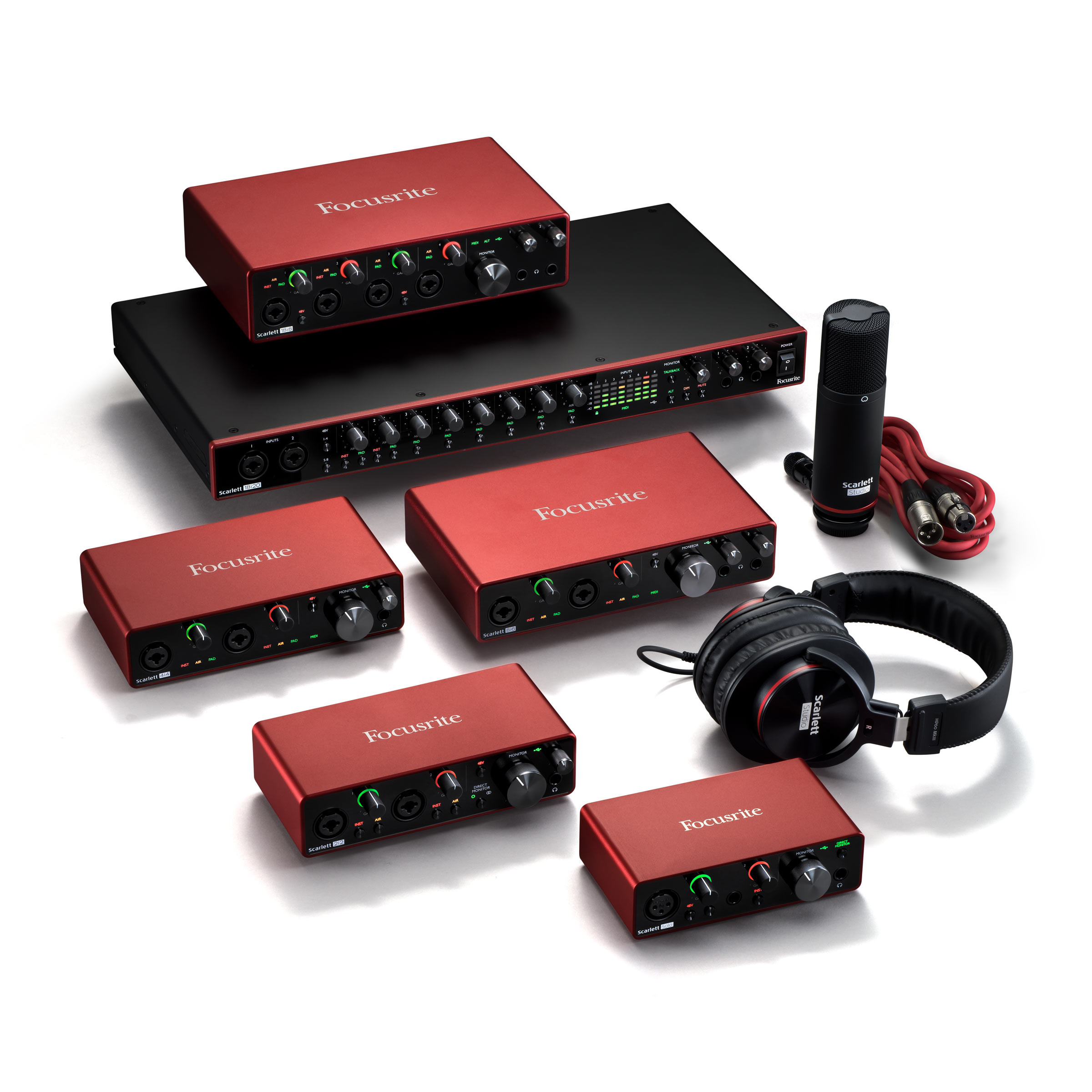 Scarlett 3rd Generation Audio Interfaces | Focusrite
