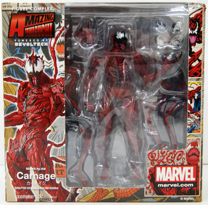 Kaiyodo Amazing Yamaguchi 008 Carnage Revoltech | PlazaJapan